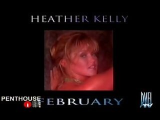 Heather kelly - ph - bts di baju renang calendar foto menembak