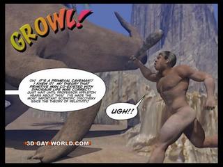 Cretaceous lul 3d homo komisch sci-fi seks verhaal