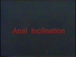 Cc anális inclination